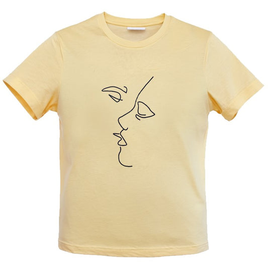 Visage jaune